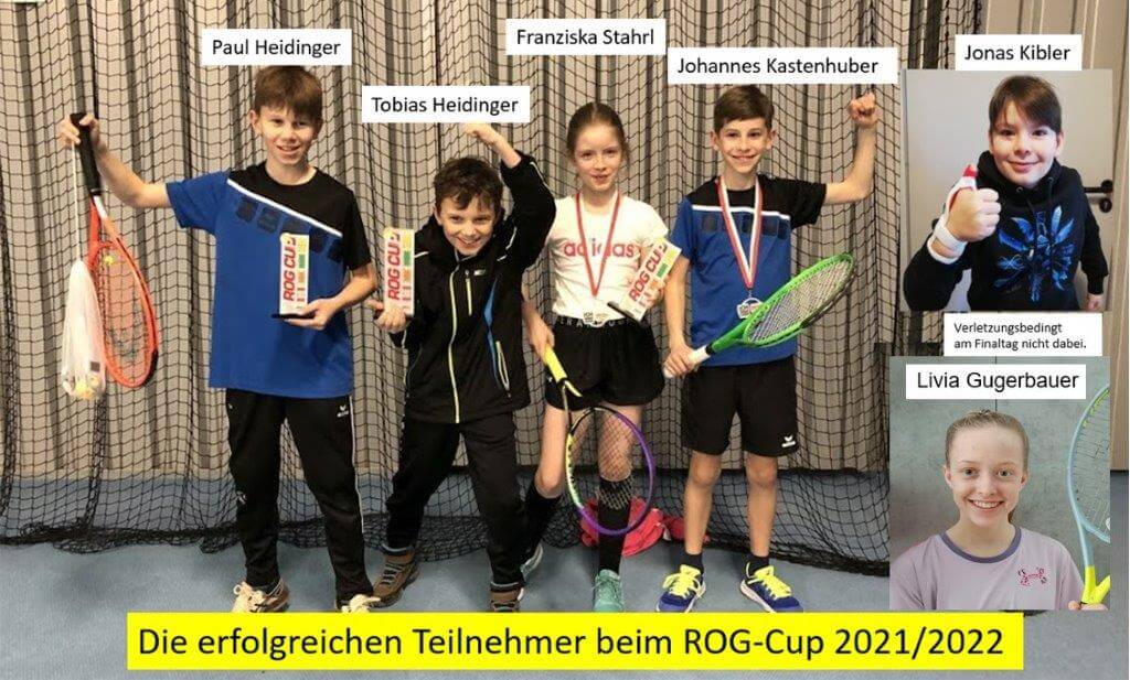 Youngstars des UTC-Schlatt erstmal beim ROG-Cup 2021/2022 dabei !